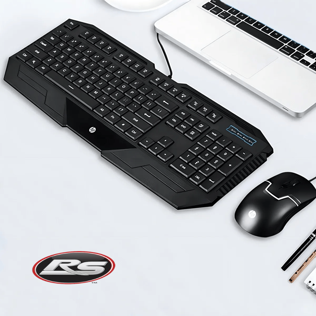 DOMINE SEUS JOGOS: Kit Teclado + Mouse Gamer HP GK1000 &ndash; Precis&atilde;o e Performance com a Confian&ccedil;a HP! - rs eletronicos sorocaba